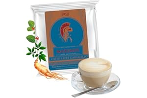 BOCCA DELLA VERITA® - GINSENG Soluble en poudre, Sachet de 250 G, 100% Produit d'Italie, sans gluten, sans OGM. Utilisations: Boisson chaude, Boisson froide, Cocktail, Pâtisserie, Cuisson.