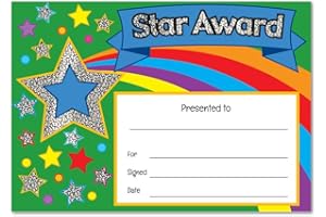 SuperStickers Star Award Sparkling Certificate, DMC14250, A5