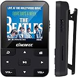 CCHKFEI Bluetooth 5.0 MP3 Player 32GB Clip Sport Portable Lossless Sound Hi-Fi Music Player With 45 Hours Playtime Headphone 