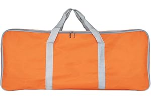 AUTUUCKEE Borsa impermeabile per il trasporto di utensili da barbecue, portatile per esterni, spesso panno Oxford, accessori per barbecue, borsa per campeggio, picnic, viaggio (82 x 20 x 33 cm)