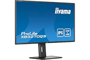 COMPUTER MOUSE iiyama Prolite XB3270QS-B5 écran PC 31.5" 2560 x 1440 Pixels Wide Quad HD LED Noir