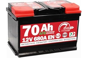 RICAMBI AUTO SMC BATTERIA AUTO SPEED L3 AFB Technology - 70AH 680A 12V