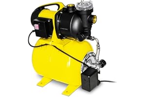 TROTEC TGP 1025 EF - Pompa con prefiltro, 3500 l/h, 1000 W, 30 m, risparmio energetico, auto-arresto, approvvigionamento idrico industriale, irrigazione