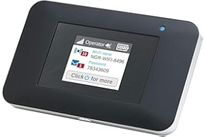 NETGEAR Router 4G con sim AC797, Hotspot con Velocità di Download fino a 400 Mbps, Connetti fino a 15 Dispositivi