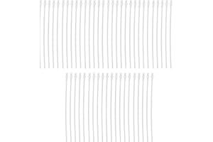 ‎EVTSCAN Einweg-Besamungsstäbe für künstliche Befruchtung, 50 Stück transparente Einweg-Befruchtungsröhrchen für Hundeschafe