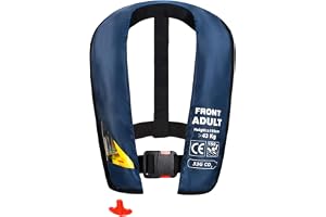 Automatisk självuppblåsande flytväst, bärbar 700 g säkerhetsjacka, snabb uppblåsning snorkling, PFD för vuxna, perfekt för si