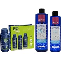 Iniya Professional Indische Glättung Ohne Formol – Mit Tannin, Hyaluronsäure & Amla, Für Glattes Haar