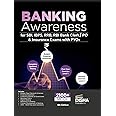 Disha Banking Awareness for SBI, IBPS, RRB, RBI Bank Clerk/ PO & Insurance Exams with PYQs 5th Edition | Explanatory Notes & Practice Questions