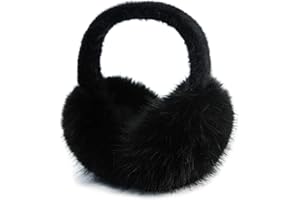 SEYUFN Plüsch Ohrenschützer Damen Winter Ohrenwärmer Faltbare Ohrenschützer Damen Earmuffs Weich Teenager-Mädchen