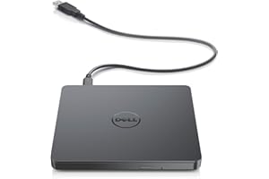 Dell Slim DW316 - napęd - DVD+-RW (+-R DL) DVD-RAM - 8x8x5x - USB2.0 - zewnętrzny - do Inspiron 14 54XX, 15 55XX, 17 5758, OptiPlex 3020, 9020, Vostro 15 3558, XPS 13 (784-B) BBI), czarny