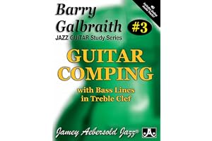 Barry Galbraith Jazz Guitar Study 3 -- Guitar Comping: With Bass Lines in Treble Clef, Book & CD