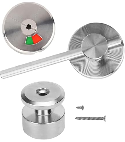 Indicatore Occupato/Libero Per WC - Serratura A Scatto Con Maniglia Per Bagni Pubblici E Spogliatoi - Foto 9