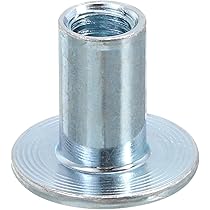 QUARKZMAN T-Nüsse M6 24 Stück - Karbonstahl Einsetzmuttern Mit Gewinde