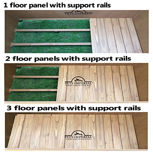 Pets Imperial Extra Large Insulated Wooden Norfolk Dog Kennel