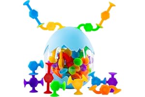 Lustiger alter Mann, 48-teiliges Badespielzeug für Kinder ab 3 Jahren, sensorisches Spielzeug für autistische Kinder