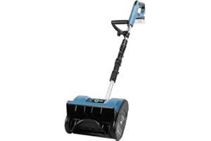 OHYES Akku Schneeschaufel Fit für Makita 18V Akku Einstellbarer vorderer Griff/Höhe für Fahrbahnfreigabe (Batterie Nicht im Lieferumfang enthalten)