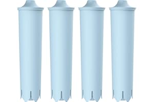 AQUA CREST Certificato Filtro di Ricambio per Jura® Blue, Compatibile con Jura® 71312 Blue e le Serie GIGA, ENA, ENA Micro, IMPRESSA (4 Pezzi)