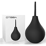 OTBBA Enema Bulb Kits Clean Anal Silicone Douche for Men Women FDA Certificate Comfortable Medical Kits with 2 Nozzles