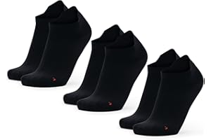 DANISH ENDURANCE Chaussettes Courtes de Running, Chausettes de Sport Respirantes & Anti-Ampoules, Homme Femme, 3 ou 5 Paires