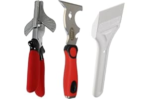 XPERT-60 Multi-Function Knife & Universal Stanley-Type Mitre Shears Plus Paddle Glazing/Delglazing UPVC Window/Door Tool Kit