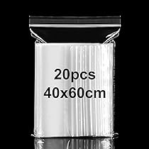 100 BUSTINE DI PLASTICA TRASPARENTI CON CHIUSURA ZIP BUSTA CONFEZIONE - Foto 2