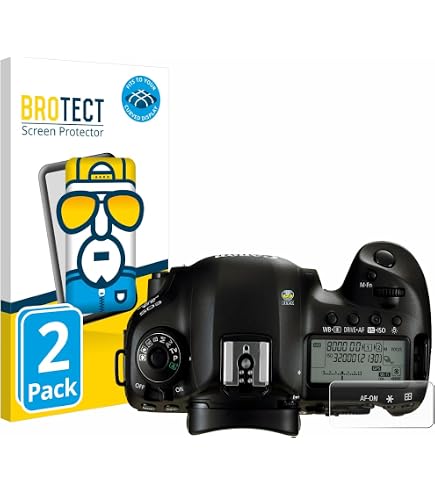 AtFoliX FX Hybrid Glass Panzerfolie Für Canon EOS-1D X Mark III – 9H Härte, Kratzfest, Blasenfrei