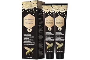 GENERIC New Zealand Bee Venom Joint Relief Gel, New Zealand Bee Venom Professional Gel, Bee Venom Gel for Neck,Waist,Back Hand Feet and Leg（2PC）