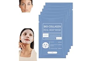 THESOSY Biodance Bio Collagen Face Mask Overnight, Biodance Bio Collagen Real Deep Mask Overnight, Biodance Bio-Collagen Deep Hydrating Overnight Mask, Biodance collagen sleeping mask (5PC)