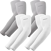Lot de 6 paires de manchons solaires d'été Protection avant-bras et manches longues pour femmes Couvertures de tatouage et bandages de coude pour hommes