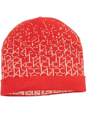 Calvin Klein Jeans Damen Strickmütze Logo Hat