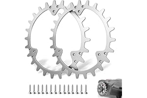 WUCHAITOO Pinchos para robot cortacésped Husqvarna Automower 320/420/430X/440/450X, mejora la tracción y desbarba, rueda 252 mm