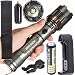 Produktbild Tonsee Taktische Taschenlampe 5000LM XM-L T6 LED zoombare Taschenlampe Lampe + Akku + Ladegerät