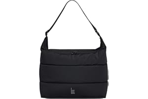 GOT BAG Schultertasche Puffer Square Bag | Gesteppte Handtasche mit 13” Laptopfach Wasserabweisend |Puffy Schultertasche mit verstellbaren Gurt