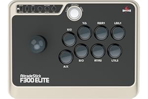 MAYFLASH Arcade Stick F300 Elite with Sanwa Buttons and Sanwa Joysticks for Xbox Series X, PS4, PS3, Xbox One, Switch/Switch 2, Android, PC Windows, macOS, Steam Deck, NEOGEO Mini,MEGA Drive, Genesis
