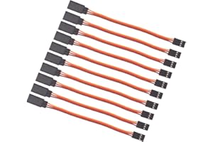 OliRC 10 St. Männlichen zu Weiblich 10cm Servo Verlängerungs Kabel 26awg 30cores Kabel für KK MWC Eagle Control Board (C160-10)