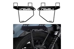 TDZ MOTO TDZ Saddlebag Support Brackets Fits for 2017-2023 Honda Rebel CMX 250 300 500 Storage Bag Frame Bracket Holder