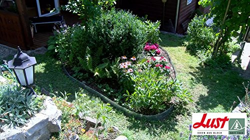 Rasenkante, Beetkante SET 8 x 118 x 20 cm