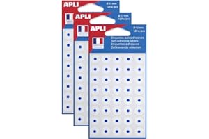 AGIPA Lot de 3 Pochettes 120 oeillets diam 13 mm blanc