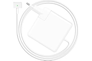 AILKIN 85W T-Tip MacBook Caricabatterie, Compatibilità Mac Book Pro 13"&15"&17" pollici (2012-2015), A1174,A1290,A1424,A1398,A1343,A1172 Modello, Applicabile 85W/60W/45W Adattatore di alimentazione