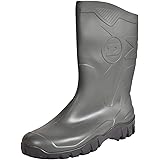 DUNLOP WIDE-CALF HALF-HEIGHT WELLIES 