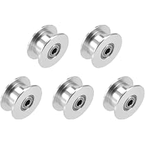 Onyehn GT2 Riemenscheibenlager, 6 Stück, 20 Zähne, 5 Mm Bohrung – Für 3D-Drucker, CNC & Hobby-Maschinen
