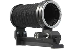 FOTGA Macro Extension Balgengerät Faltenbalg Objektiv mit Single Rail Slider für Canon EOS EF EF-S Bajonett-Kamera 5D Mark IV, 5D Mark III II, 1Ds 200D 7D 6D, 90D 80D 70D 77D 850D 760D 750D 1500D DSLR