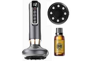 BAINUAI Masseur Anti Cellulite, Appareil Anti Cellulite, Ventouses De Massage Contre La Cellulite, Masseur De Graisse Corporelle Réglable à 12 Niveaux, Appareil De Sculpture Et De Modelage Du Corps (B)