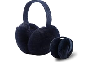 XIAOHAWANG Polaire Cache-Oreille Femme D’hiver Chaud Fille Cache Oreille en Peluche Joli Pliable Oreille Protéger