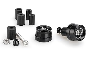 Puig 21016N Embouts de Guidon Modèle Speed Noir