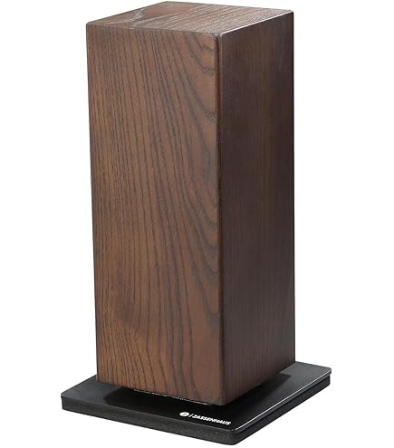 Blocco Portacoltelli Magnetico KAI Stonehenge - Legno Di Noce E Base Granito, Per 10 Coltelli - Foto 3