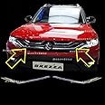 ModifyStyle OEM Front Grill Trim Suitable for Maruti Brezza 2022 Onwards (Set of 2pcs)