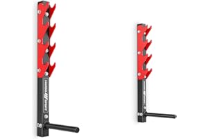 Marbo Sport Support mural pour barres d'haltères et disques de poids MH-S208, fabriqué en Union Européenne