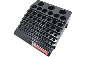 GAZECHIMP 85 Löcher Kunststoffständer Leerbox Bohrerbrett Aufbewahrungsbox