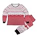 Produktbild BaZhaHei Weihnachten Schlafanzüge für die Ganze Homewear Familie Weihnachtspyjamas Sets 2Pcs Nachtwäsche Nachtwäsche Pyjama Print Sleepwear Top Hose Set
